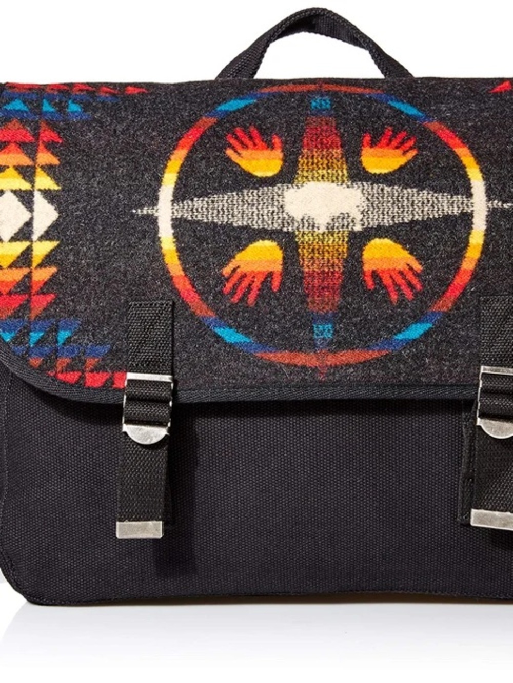Pendleton Big Medicine wool and canvas messenger bag